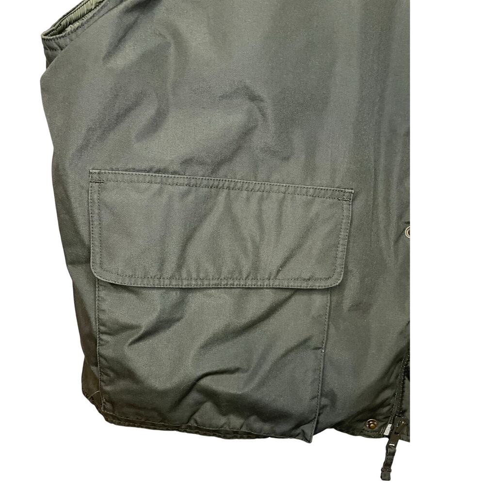 Cabelas Premium Goose Down Puffer Vest Mens 2XL Hunt Green THICK - Picture 4 of 6